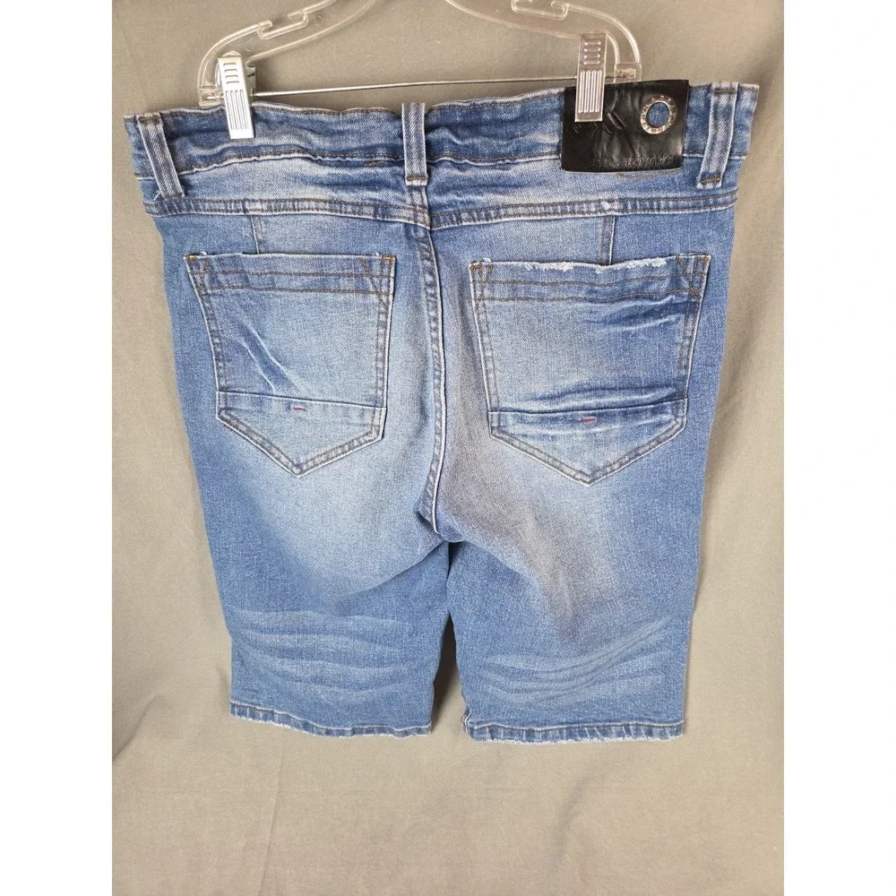 Beat & Rhythm Men's Premium Denim Jean Shorts Distressed‎ Blue Sz 32 Jorts